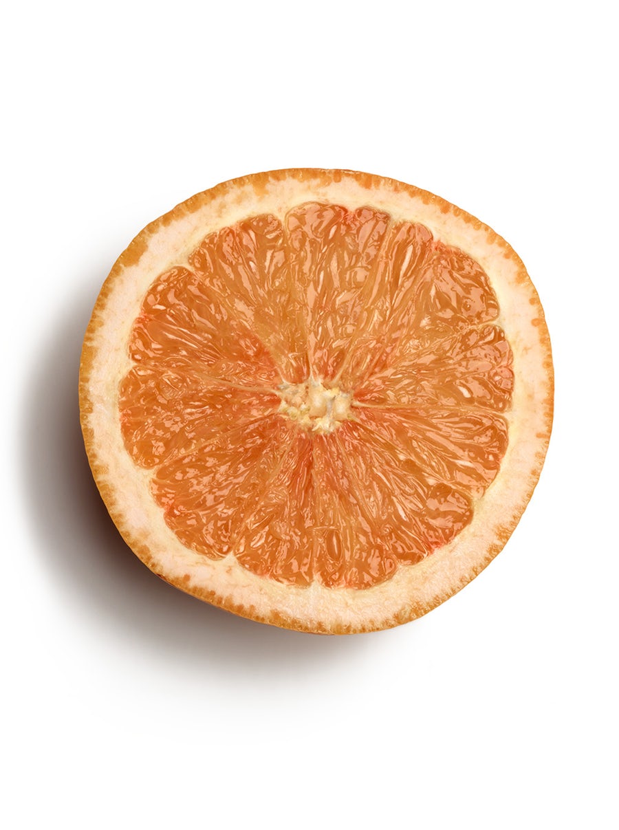 Half an orange - vitamin c in skin care